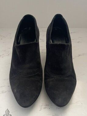 🐈‍⬛Black Suede booties🐈‍⬛